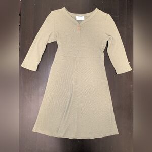 Girl's L (10-12) Green Dress